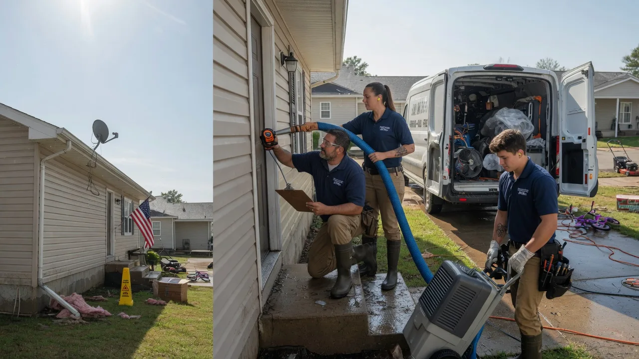 Ceiling Water Damage Restoration in Washington, WV near me